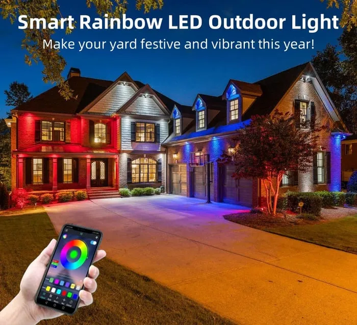 Smart Rainbow LED Outdoor Lights